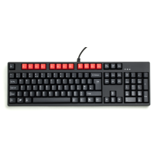 105 key UK layout mechanical USB keyboard, cog logo