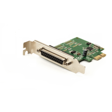 PCI Express parallel port, low profile