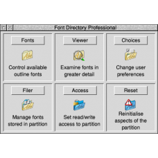 Font Directory Pro + manual