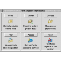 Font Directory Pro + manual