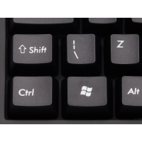 105 key UK layout mechanical USB keyboard, flag logo